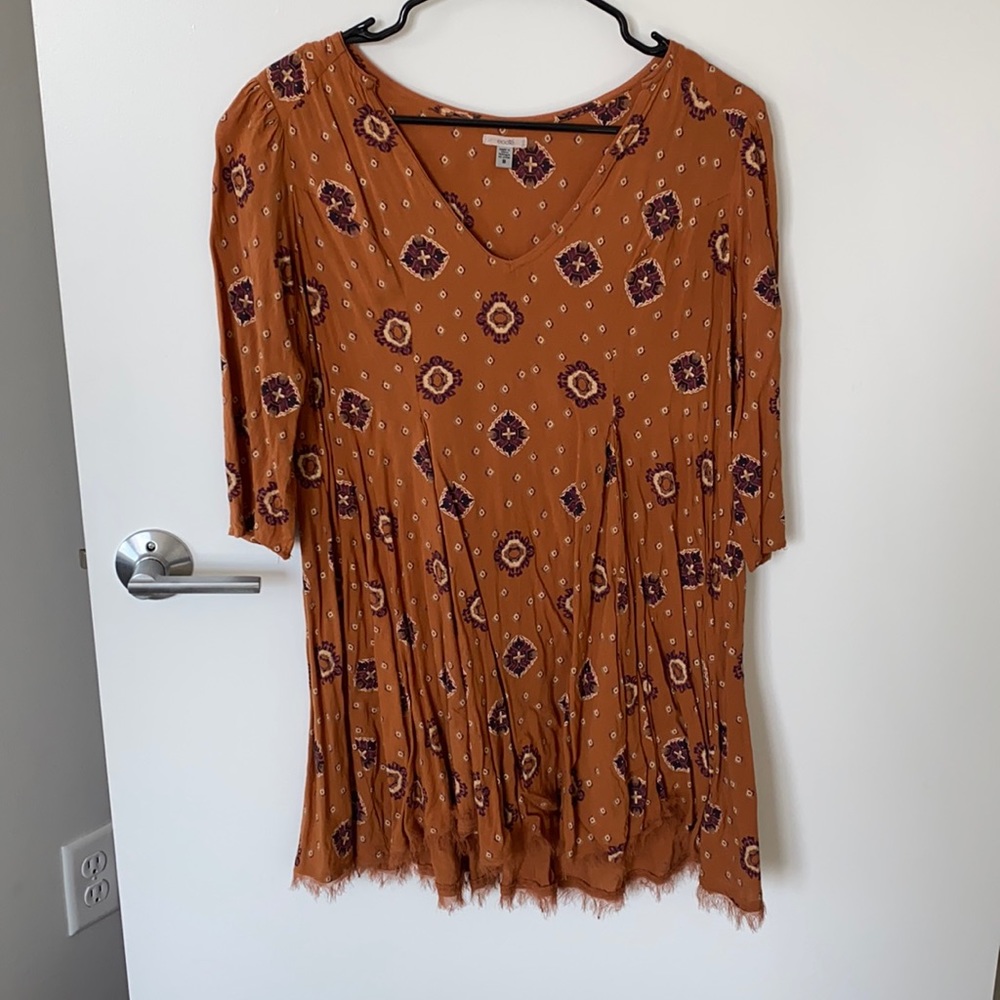 Bohemian Dress for Fall